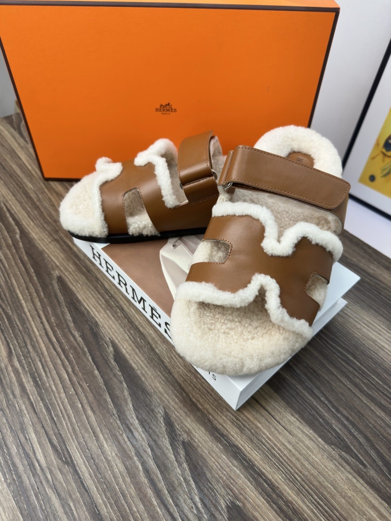 Hermes Slippers